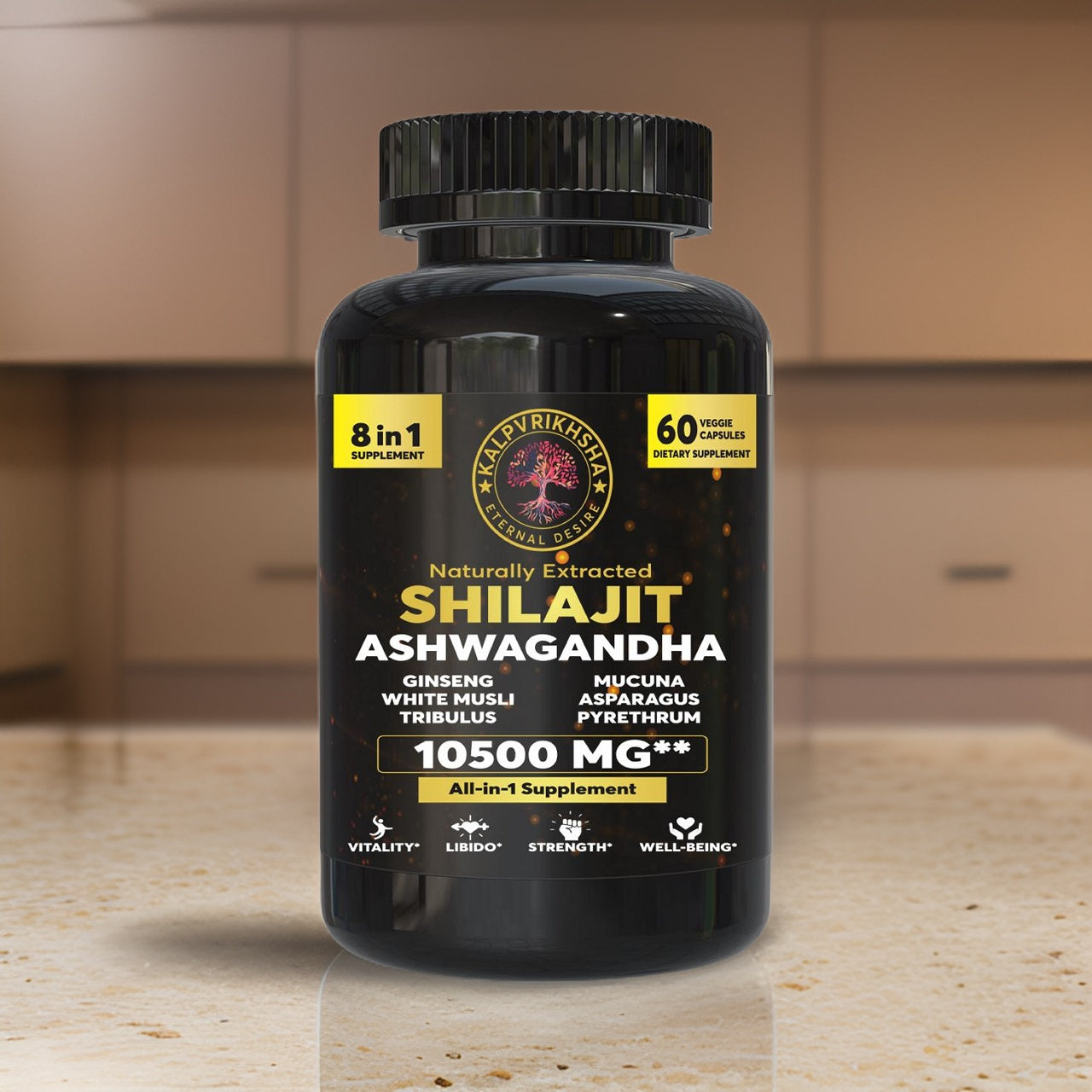 KALPVRIKHSHA-Shilajit Supplement with Sea Moss, Ashwagandha